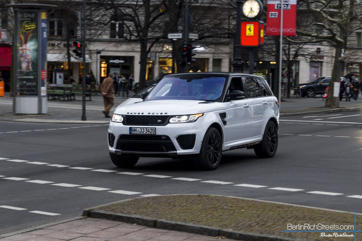 Land Rover Range Rover Sport SVR spotted in Berlin — BerlinRichStreets